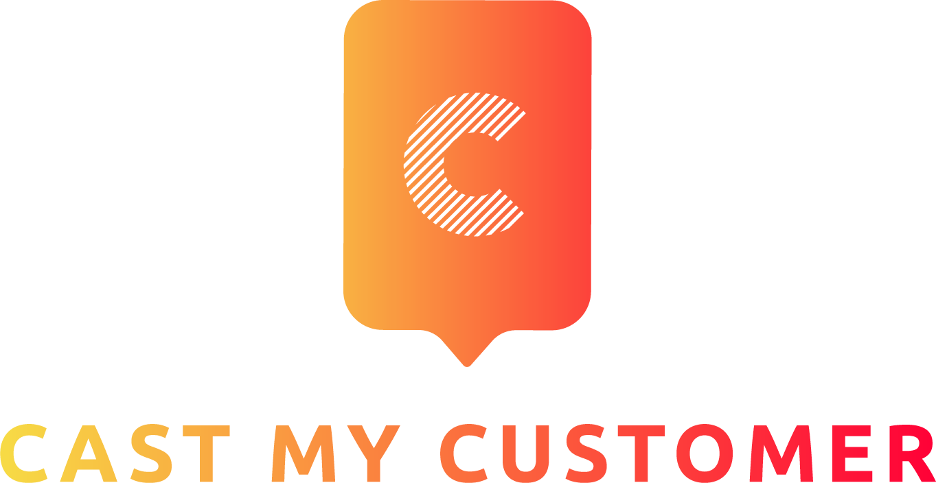 logo cast my customer couleur